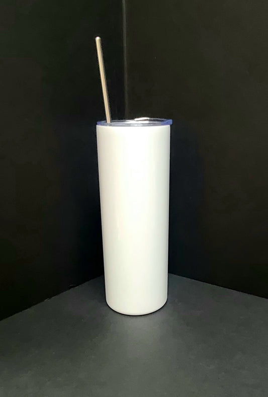 20 oz tumbler w/ Straw