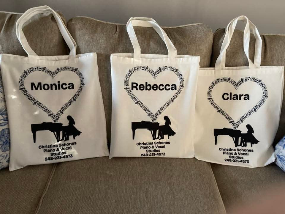 14x16 Small Canvas Bags