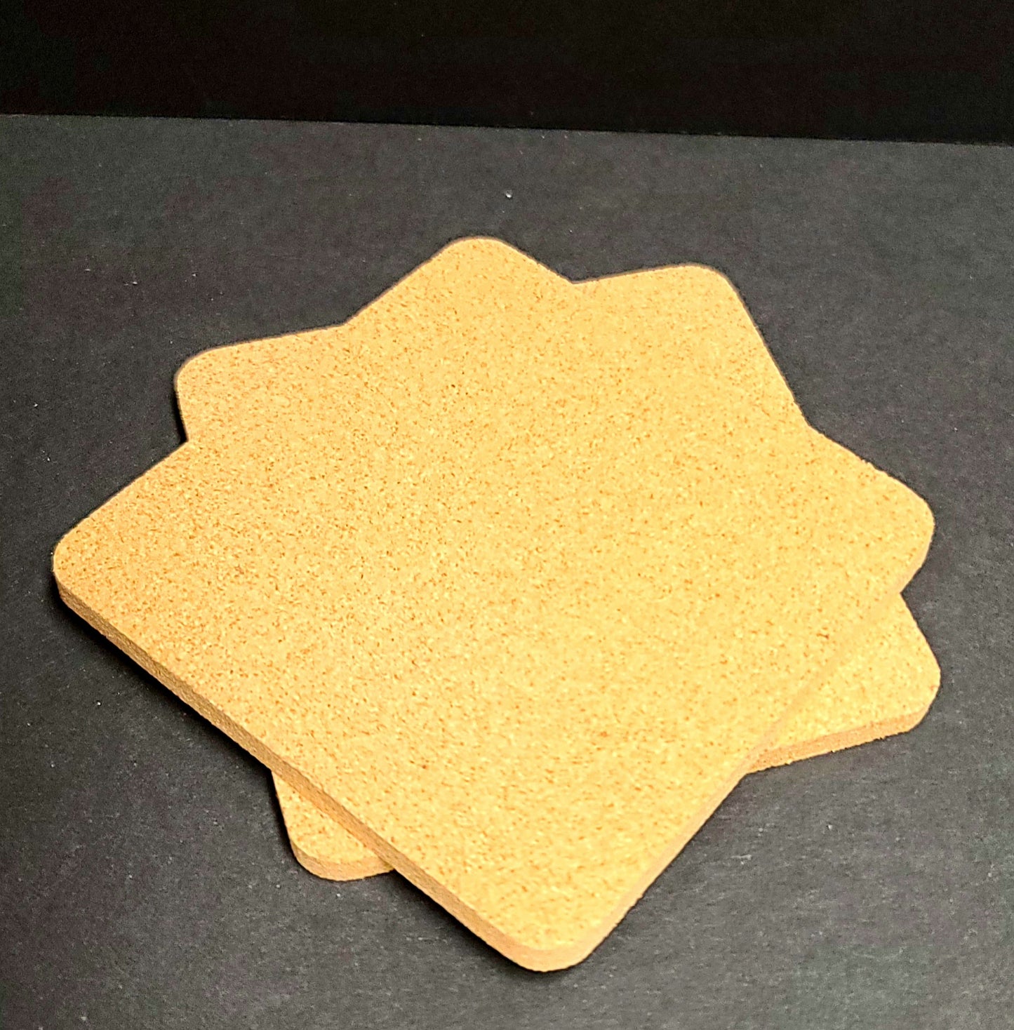 Engravable cork Coaster