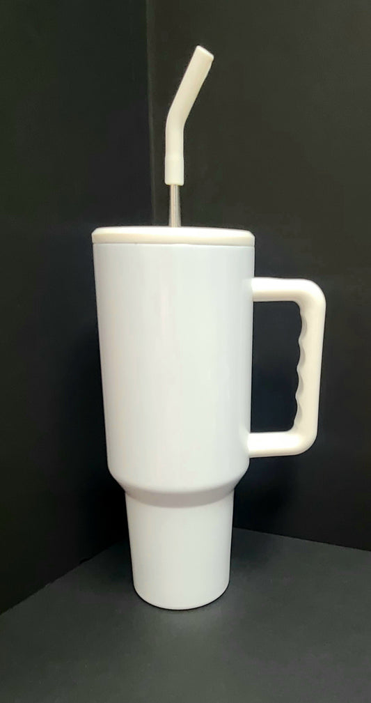 40 oz Tumbler w/ Straw