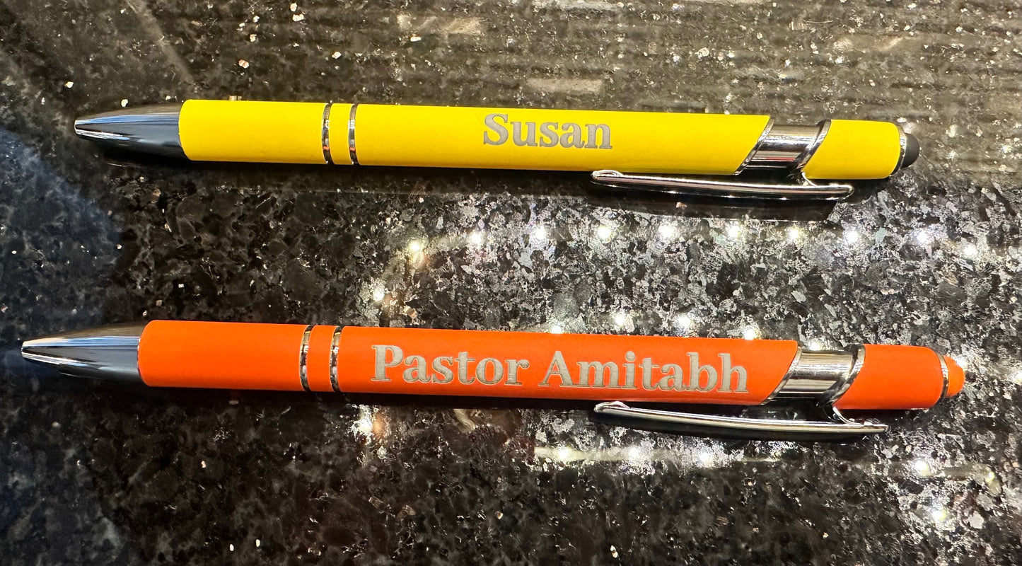 Custom Engraved Pens & Pencils – Personalized with Your Name, Logo, or Message