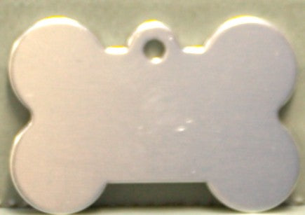 38MM Aluminum Bone Shape Name Tag