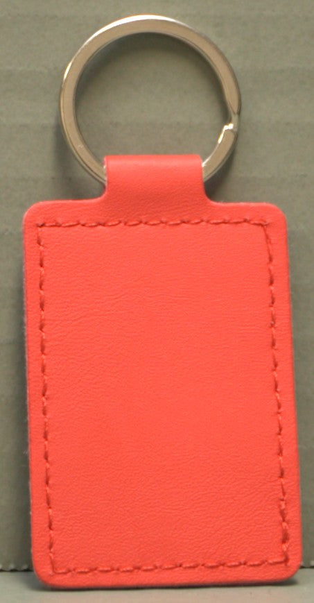 Engravable Leather Key Chain