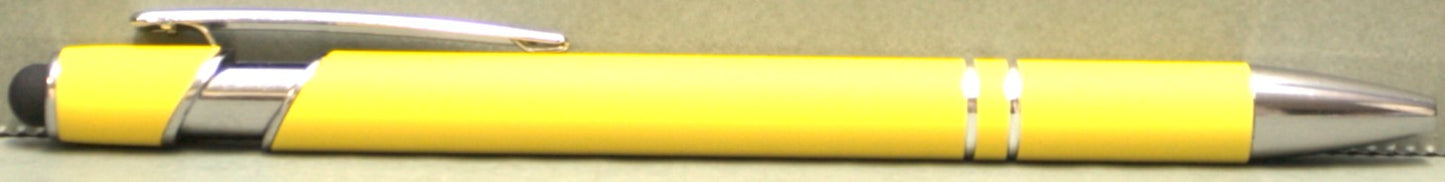 Engravable soft touch Metal Pen