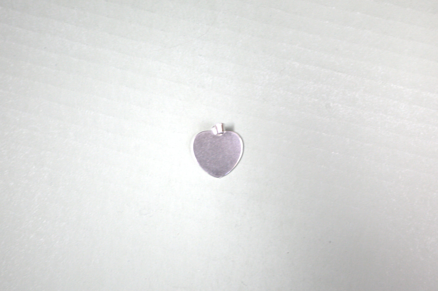Stainless Steel Charm Heart Pendant for Necklace approx. 16mm w/ 5x3mm Hole Gold tone