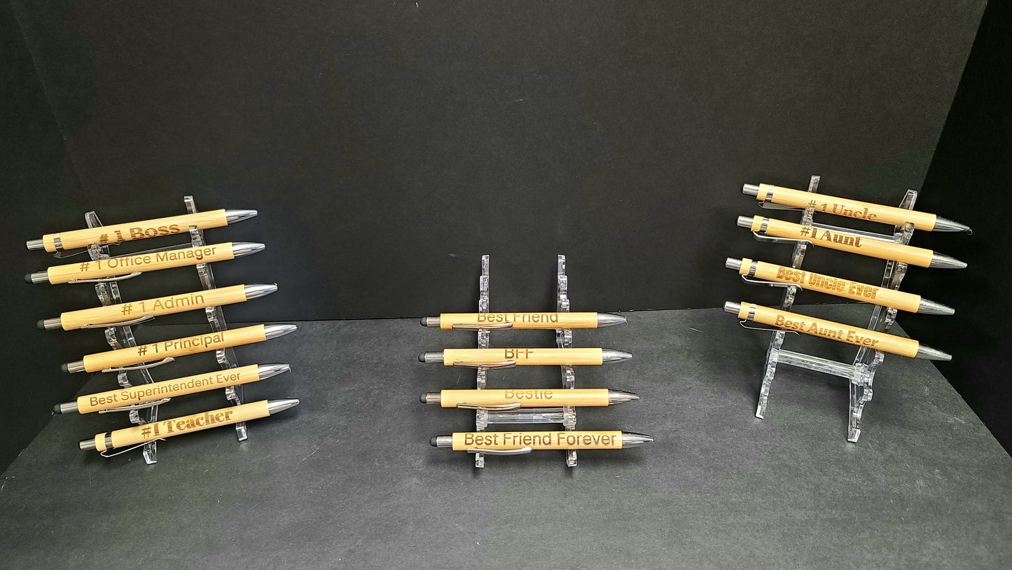 Custom Engraved Pens & Pencils – Personalized with Your Name, Logo, or Message