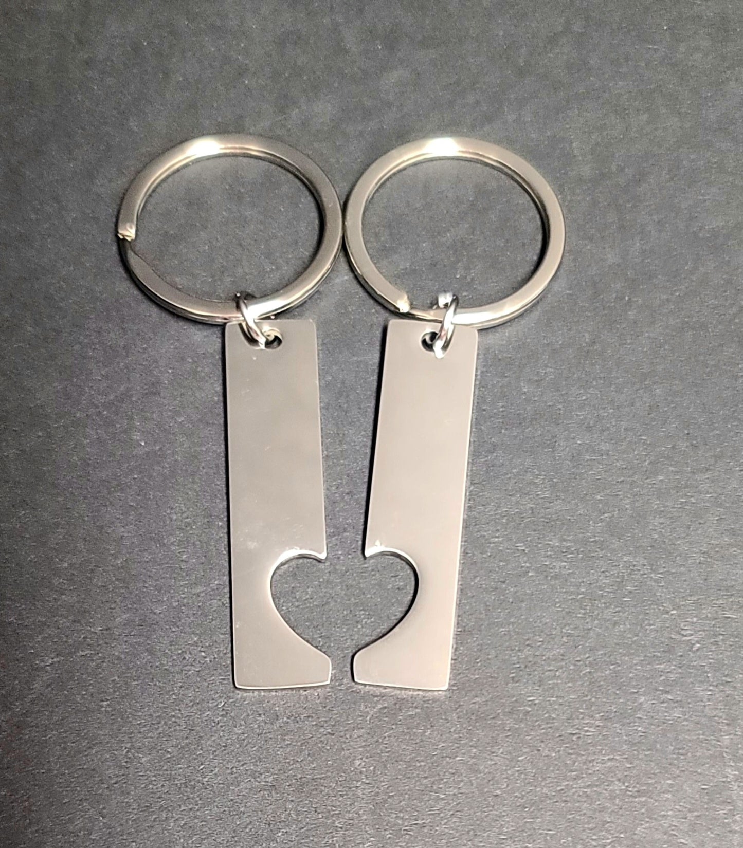Set of heart shaped Bottle Openers