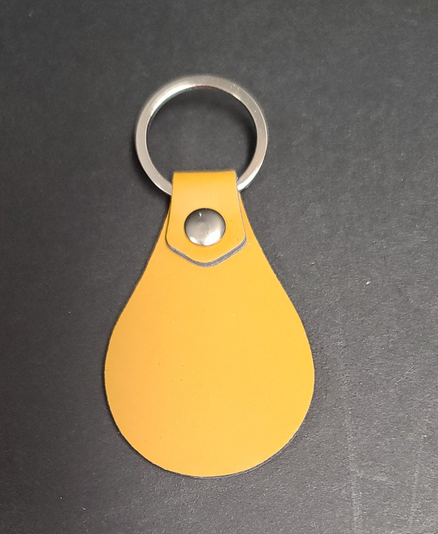 Engravable Leather Key Chain