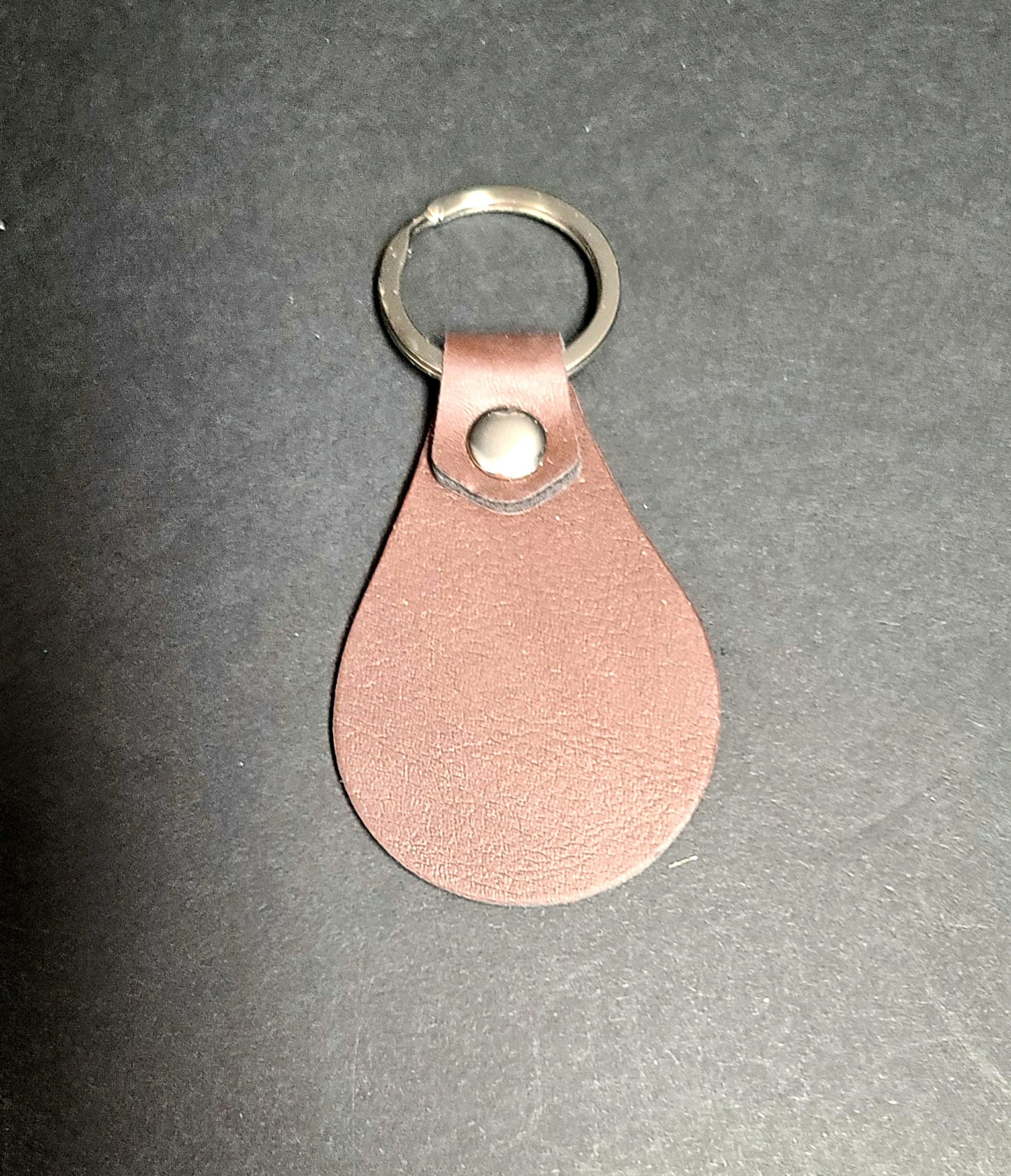 Engravable Leather Key Chain