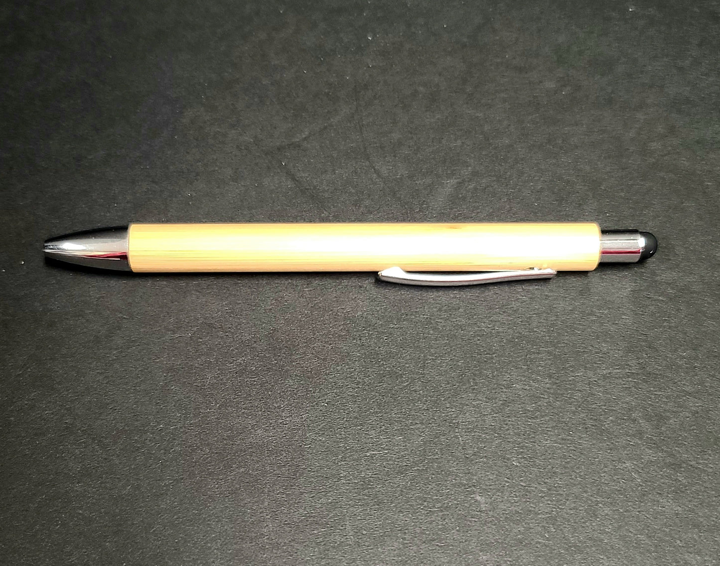 Bamboo Engravable Pens with Stylus