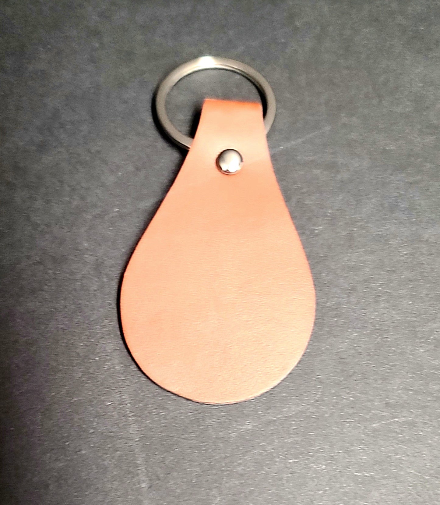 Engravable Leather Key Chain