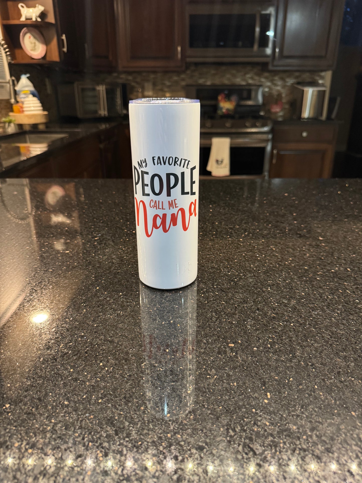 20 oz tumbler w/ Straw