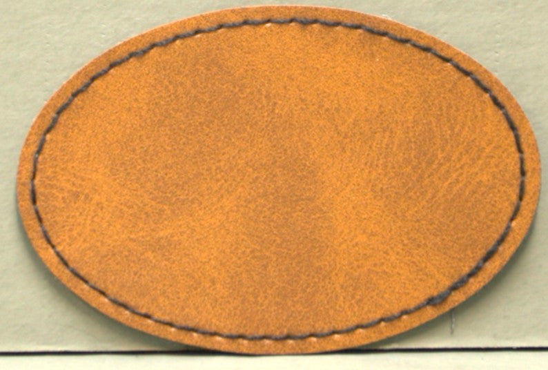 Engraved pleather Patch