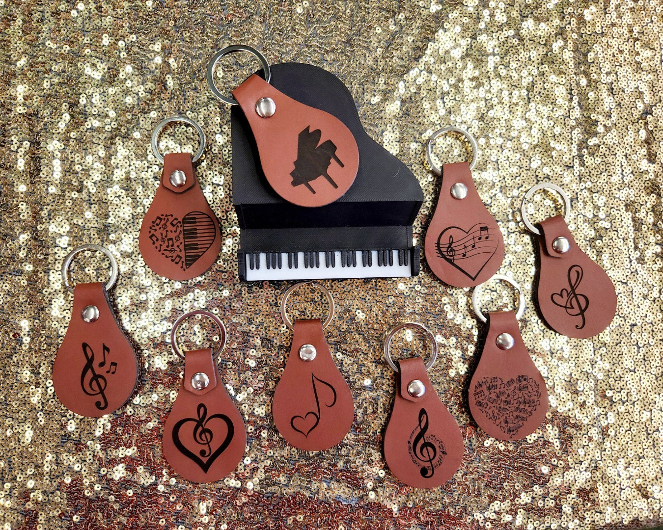 Custom Engraved Keychain – Personalized with Your Name, Date, or Message