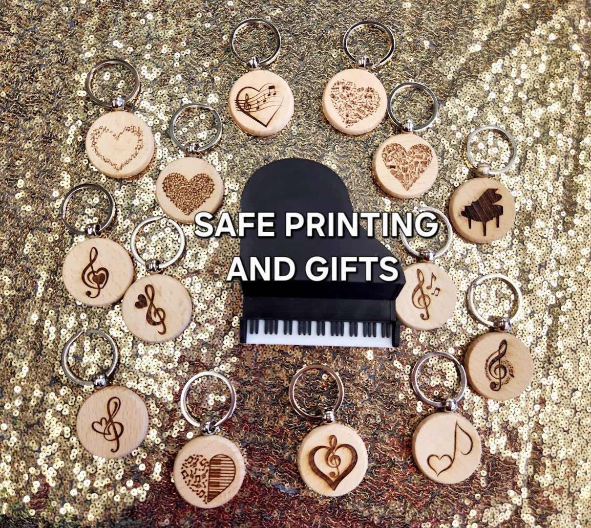 Custom Engraved Keychain – Personalized with Your Name, Date, or Message