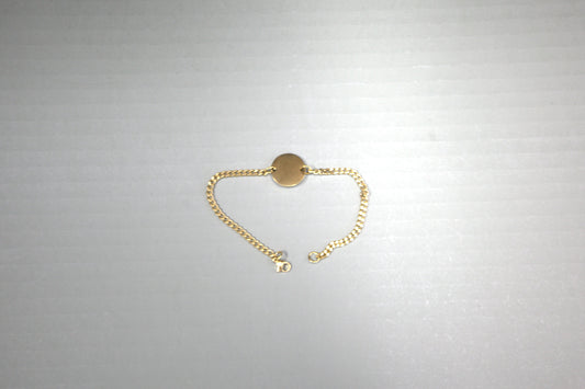 Engravable Circle Bracelets Engravable Blank Tags