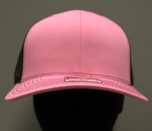 Hats with Leather look alike Engraved Patches