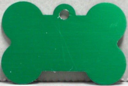 38MM Aluminum Bone Shape Name Tag