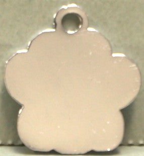 Custom Engraved Dog Paw Charm