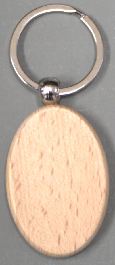 Wooden Keychain Laser Engraving
