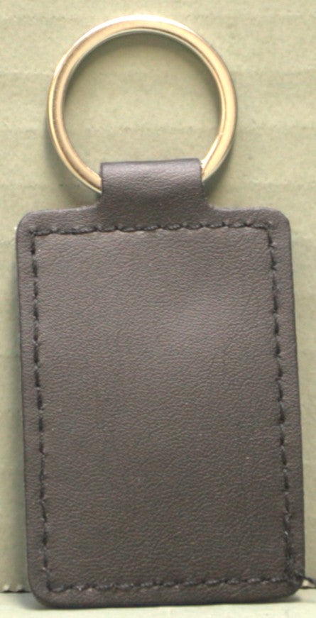 Engravable Leather Key Chain