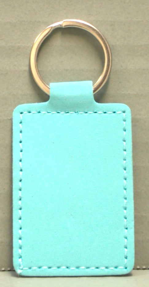 Engravable Leather Key Chain